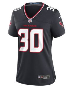 Alternative view of Anthony Averett Houston Texans Nike Women's Team Game Jersey -  Navy