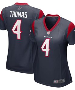 Tavierre Thomas Houston Texans Nike Women's Team Game Jersey -  Navy