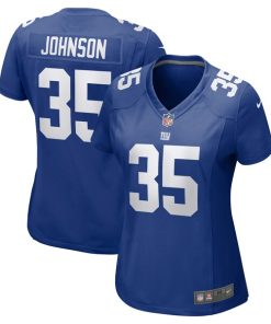 Leonard Johnson New York Giants Nike Women's Game Player Jersey - Royal