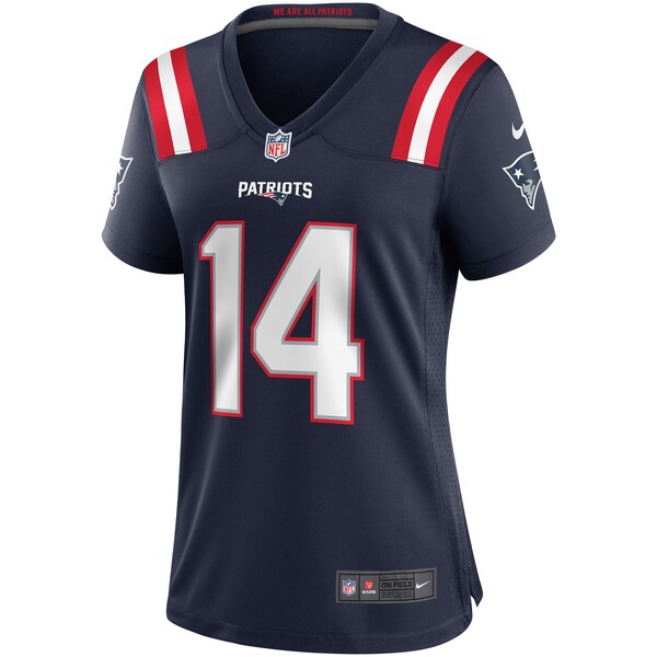 Steve Grogan New England Patriots Nike Women's Game Retired Player Jersey - Navy - Image 2