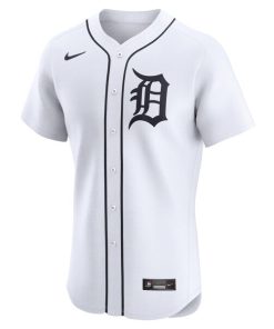 Alternative view of Zach McKinstry Detroit Tigers Nike Home Elite Player Jersey - White