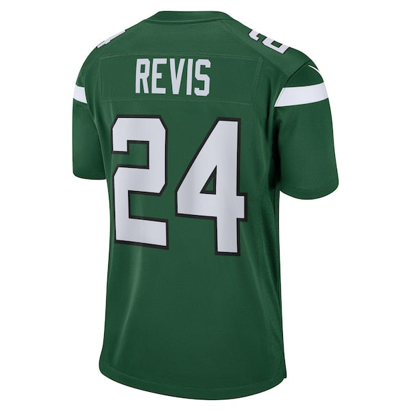 Darrelle Revis New York Jets Nike Retired Player Game Jersey - Gotham Green/White - Image 4