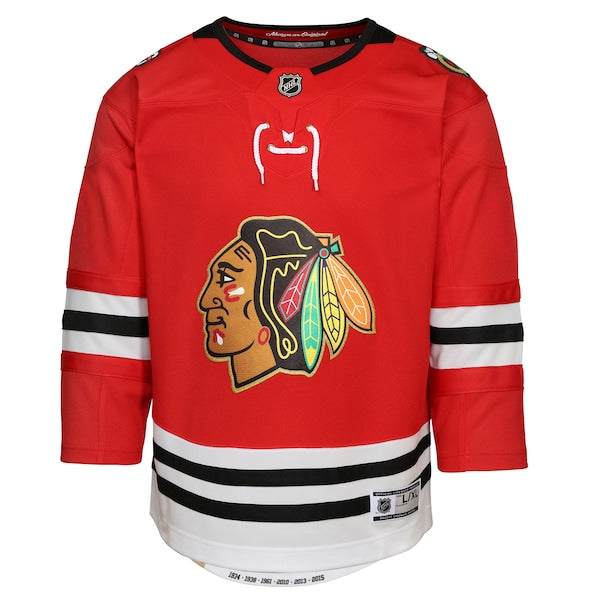 Chicago Blackhawks Youth Centennial Premier Jersey - Red - Image 2