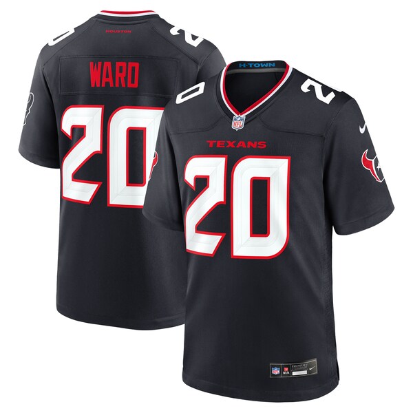 Jimmie Ward Houston Texans Nike Team Game Jersey - Navy - Image 2