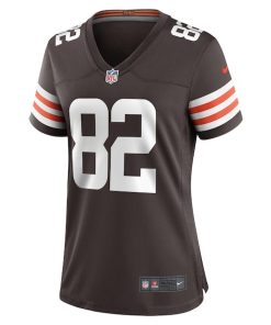 Alternative view of Trinity Benson Cleveland Browns Nike Women's Team Game Jersey -  Brown