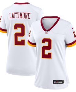 Marshon Lattimore Washington Commanders Nike Women's Game Super Bowl Era Jersey - White