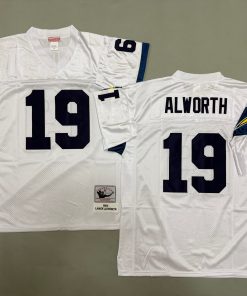 Lance Alworth San Diego Chargerss Authentic Throwback Retired Player Jersey