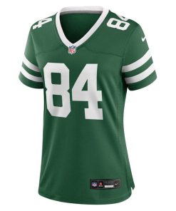 Alternative view of Brenden Bates New York Jets Nike Women's Team Game Jersey - Legacy Green