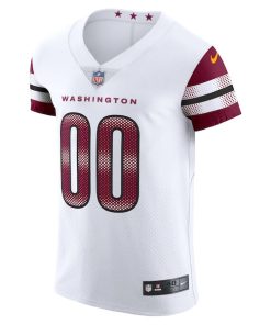 Alternative view of Washington Commanders Nike Vapor Untouchable Elite Custom Jersey - White