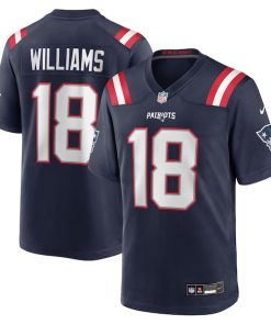 Kyle Williams New England Patriots Nike Team Game Jersey -  Navy