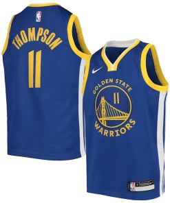 Klay Thompson Golden State Warriors Nike Youth Team Swingman Jersey - Icon Edition - Blue