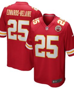 Clyde Edwards-Helaire Kansas City Chiefs Nike Game Jersey - Red