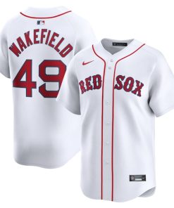 Tim Wakefield Boston Red Sox Nike Home Limited Player Jersey - White