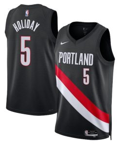 Jrue Holiday Portland Trail Blazers Nike Unisex Swingman Jersey - Icon Edition - Black