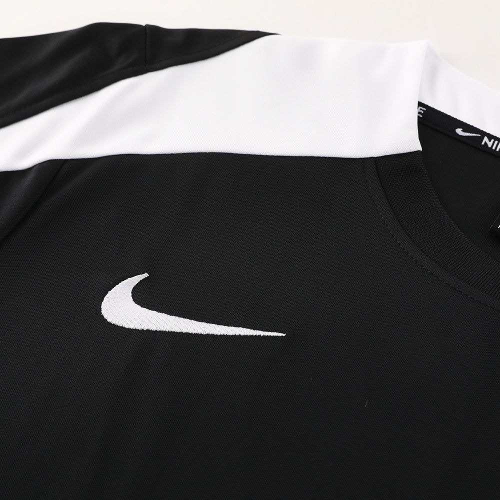 Nike Short Sleeve Training Jersey Set-ND05- Black/white - Image 6
