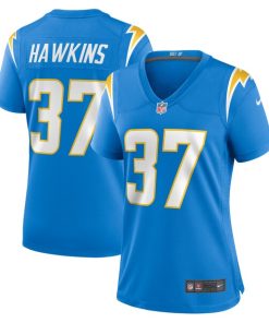 Jaylinn Hawkins Los Angeles Chargers Nike Women's  Game Jersey -  Powder Blue