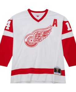 Alternative view of Brendan Shanahan Detroit Red Wings  2001/02 Alternate Captain Blue Line Player Jersey - White