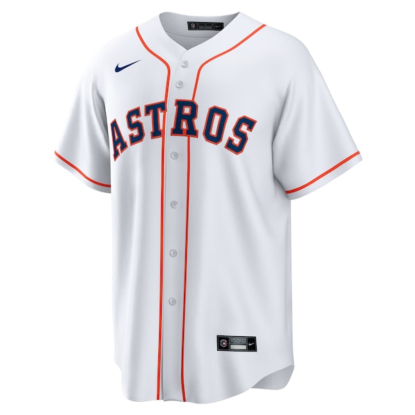 Alex Bregman Houston Astros Nike Home Replica Player Name Jersey - White - Image 2