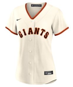 Alternative view of Patrick Bailey San Francisco Giants Nike Women's Home Replica Jersey - Cream