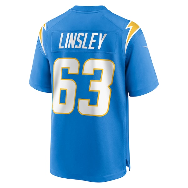Corey Linsley Los Angeles Chargers Nike Game Player Jersey - Powder Blue - Image 3
