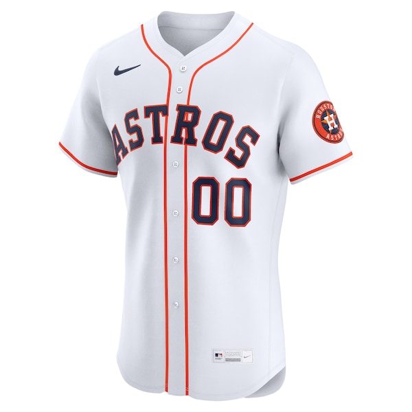 Houston Astros Nike Home Elite Pick-A-Player Retired Roster Jersey - White - Image 2