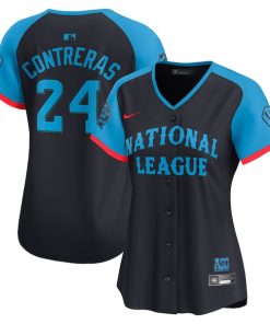 William Contreras National League Nike Women's 2024 MLB All-Star Game Limited Player Jersey - Navy