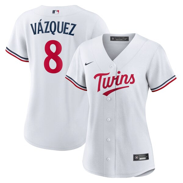 Christian V¨¢zquez Minnesota Twins Nike Women's Home Replica Jersey - White