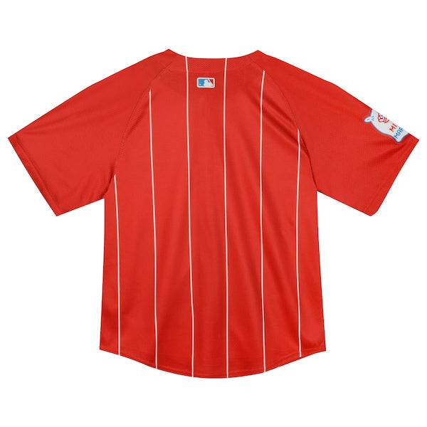 Miami Marlins Nike Toddler City Connect Limited Jersey - Red - Image 3