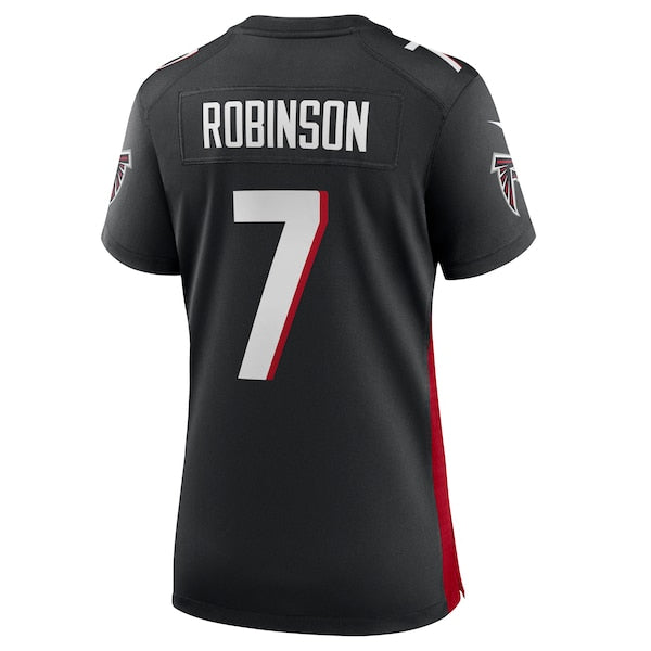 Bijan Robinson Atlanta Falcons Nike Women's Player Jersey - Black - Image 3