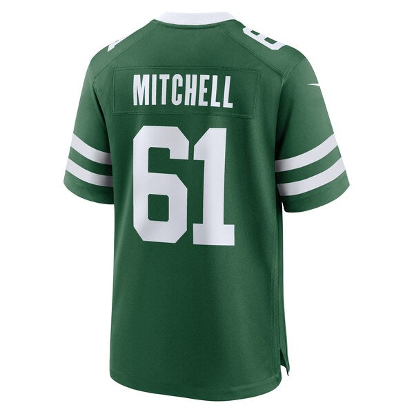 Max Mitchell New York Jets Nike Team Game Jersey - Legacy Green - Image 3