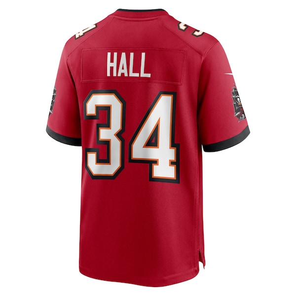 Bryce Hall Tampa Bay Buccaneers Nike Team Game Jersey - Red - Image 3