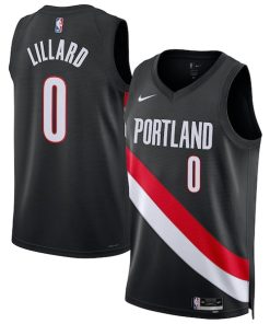 Damian Lillard Portland Trail Blazers Nike Unisex Swingman Player Jersey - Icon Edition - Black