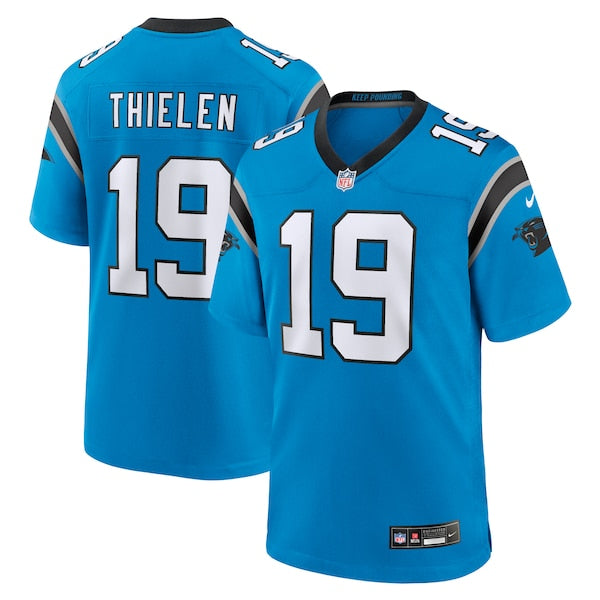 Adam Thielen Carolina Panthers Nike Alternate Game Jersey - Blue - Image 2