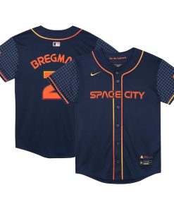 Alex Bregman Houston Astros Nike Preschool City Connect Limited Player Jersey - Navy
