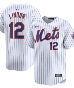 Francisco Lindor New York Mets Nike Youth Home Limited Player Jersey - White