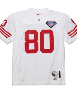 Alternative view of Jerry Rice San Francisco 49ers 1994  Authentic Throwback Retired Player Jersey - White