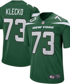 Joe Klecko New York Jets Nike Game Retired Player Jersey - Gotham Green/White