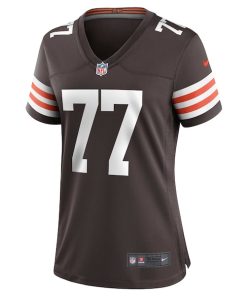 Alternative view of Wyatt Teller Cleveland Browns Nike Women's Game Jersey - Brown