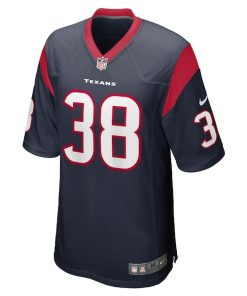 Alternative view of Jacobi Francis Houston Texans Nike Game Player Jersey - Navy