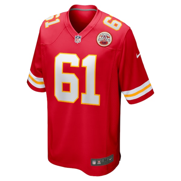 C.J. Hanson Kansas City Chiefs Nike Game Jersey - Red - Image 4