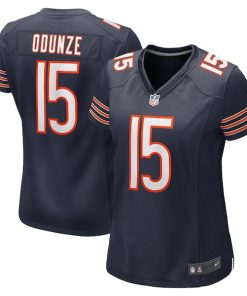 Rome Odunze Chicago Bears Nike Women's Game Jersey -  Navy/Orange
