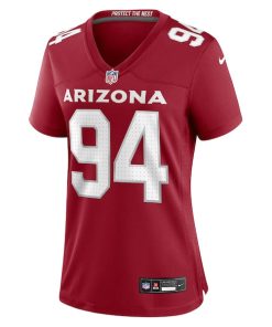 Alternative view of Carlos Watkins Arizona Cardinals Nike Women's Game Player Jersey - Cardinal