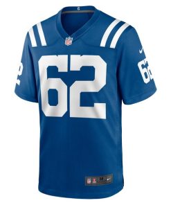 Alternative view of Wesley French Indianapolis Colts Nike Game Player Jersey - Royal