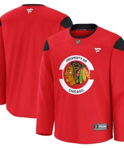 Chicago Blackhawks  Team Practice Jersey - Red