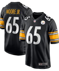 Dan Moore Jr. Pittsburgh Steelers Nike Game Jersey - Black