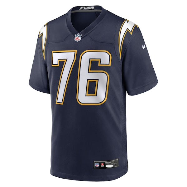 Joe Alt Los Angeles Chargers Nike Alternate Super Chargers Game Player Jersey - Navy/Powder Blue/Gold - Image 3