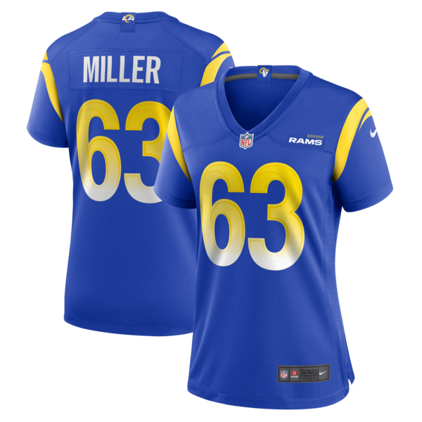 Grant Miller Los Angeles Rams Nike Women's Game Jersey - Royal