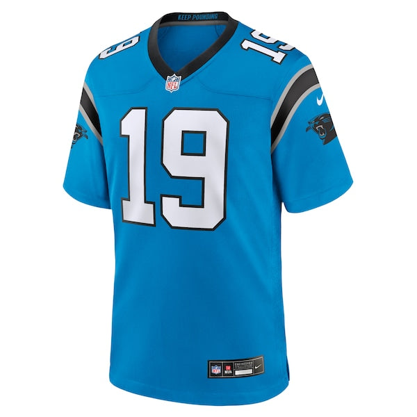 Adam Thielen Carolina Panthers Nike Alternate Game Jersey - Blue - Image 3