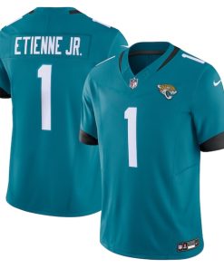 Travis Etienne Jacksonville Jaguars Nike Vapor F.U.S.E. Limited Jersey - Teal