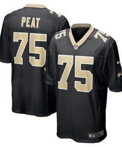 Andrus Peat New Orleans Saints Nike Game Jersey - Black